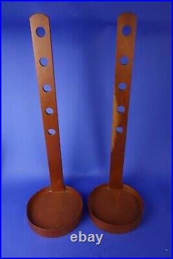 (2) Shakertown Shaker Village Pleasant Hill Ky wall sconce Candle Holder Cherry