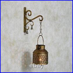 Antique Tino T Light Wall Hanging Tea Light Candle Stand / Dhoop Holder