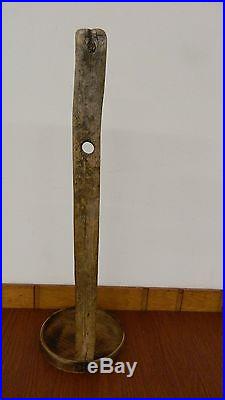 Antique signed WALLACE NUTTING HANGING WOOD SHELF Primitive wall hanging RARE