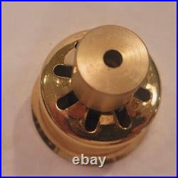 Baldwin Brass Wall Sconces with Glass Hurricane Globes and Globe Adapter