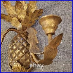 Brass Pineapple Wall Hung Sconces Rustic, Whimsical and Heavy Duty