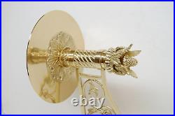 Consecration Candlesticks Wall Mount Brass Church Candle Holders #252