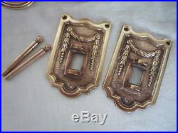 Decorative Brass Candle Candlestick Holders Wall Sconce Piano Reclaim Rd 530245