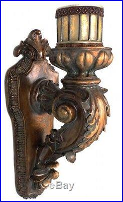 Enterprises 7705337 Antique Replica Rusted Wall Sconce Candle Holder