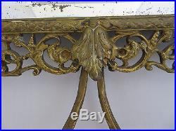 French Antique Wall Mirror Candle holder Sconce Gothic mascaron castle chateau