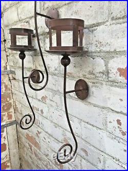 French wall sconce candle holder Vintage medieval antique style