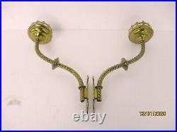 Gothic Pair Couple Vintage Ornate Wall Sconces for Candles Candle Holders