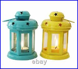 Hanging Lantern With T Light Holder For Home Decoration, 2pcs, easy to maintain