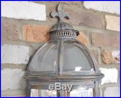 Large Shabby Vintage Chic Wall Mounted Metal Candle Holder Home Decor New