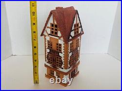 Lithuania House Cottage Candle Holder Aktura WW2 Black Forest Liberis Tower 1944