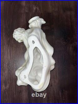 (Mint Condition) Vintage 1960s Cherub Wall Candle Holders Angels