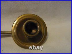 Pair Art Nouveau Piano Or Wall Candle Holder Swivel Arm German #BO