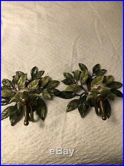 Pair Of Jay Strong water Gardenia Candle Wall Sconce Pair