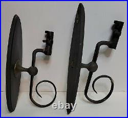 Pair of Vintage US Army Bayonet Wall Sconce Candle Holders springfield rifle