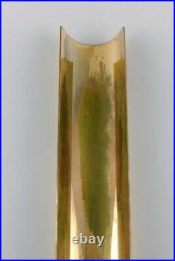 Pierre Forsell for Skultuna. Reflex wall candlestick in brass. 1960s