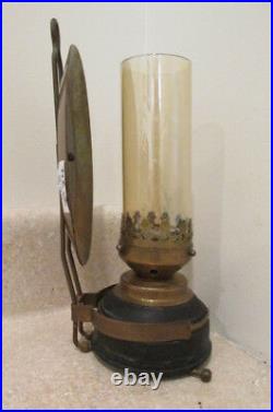 S25 Unusual Antique Vintage Wall Mount Candle Sconce With Holder