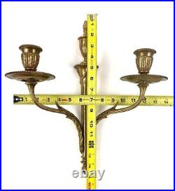Sconces Old Brass Wall Hanging Candle Sconces Beautiful Addition for Home Decor