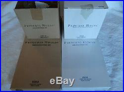 Set 2 Princess House Meridian Heritage Butterfly Wall Sconces Candle Holder 5351