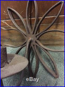Spanish Revival Style Candleholders Iron Wall Sconces
