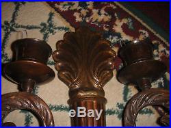 Superb Victorian Art Deco Style Wall Sconce Candle Holder-#2-Metal Candle Holder
