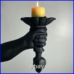 Torch Arm Wall Sconce Candle Holder for Outdoor or Indoors or Movie Prop