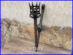Torch Medieval Fire Torch Candle Holder Wall Sconce Wedding Decor