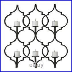 Uttermost 13998 Zakaria Metal Wall Sconce Candle Holder