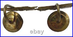 VTG Brass Schooner Ship boat candle holder wall sconce 6.25x5 Nautical set of 2