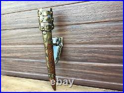 Viking Candle Holder Candlestick Wall Sconce