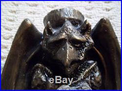 Vintage 1984 Gargoyle Wall Sconce-Candle Holder by GEORGE MAHANA THE PROP DEPT
