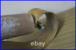 Vintage Afico 20 Candle Holder Wall Mount Sconce Contemporary Curled Metal