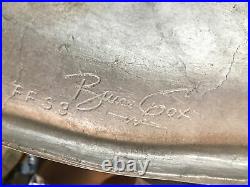 Vintage Bruce Fox Solid Metal WALL Candle Holder UNIQUE & RARE ESTATE FIND SALE