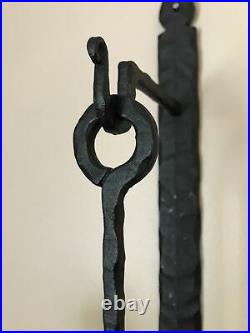 Vintage Iron Wall Sconce candle holder hanging