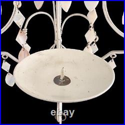 Vintage Mid Century Candle Holder Wall Sconce Hollywood Regency Shabby Chic
