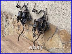 Wall Sconce Iron Gift Candle Holder Christmas Anniversary Birthday