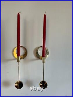 Wall candle holder (x2) Arthur Pe for Kolback Studio Sweden 70- Candle Holder